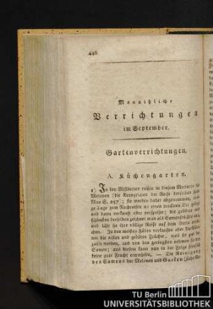 A. Küchengarten.