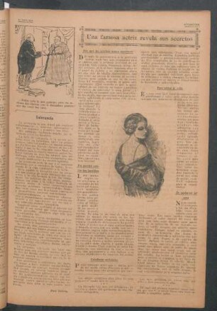 Una famosa actriz revela sus secretos