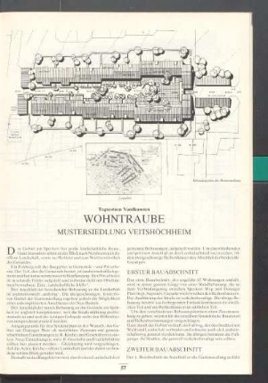 Wohntraube. Mustersiedlung Veitshöchheim (Tegnestuen Vandkunsten)