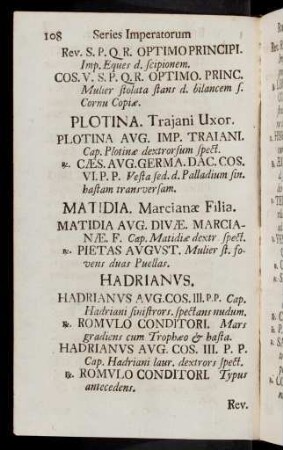108-118, Hadrianus bis L. Aelius