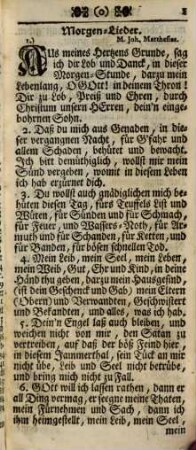 Altdorffische Neu-eingerichtete Lieder-Tafel, Oder Vollständiges Gesang-Buch : Darinnen alle in der Altdorffischen Gemeine und übrigen Nürnbergischen Gebiete übliche Kirchen- und Gruß-Gesänge ... zu finden ...