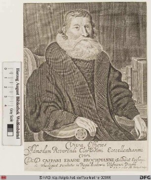 Bildnis Jesper Rasmussen Brochmand (lat. Caspar Erasmi)