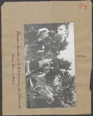 Péronne 1914: Schwere Artillerie in Stellung