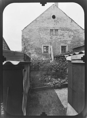 Wasungen, Schulgasse 2. Weyenhof (1630-1632). Giebelansicht