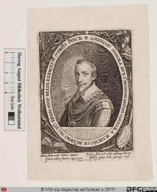 Bildnis Ambrogio Spinola, marqués de los Balbases