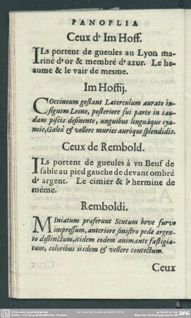 Ceux de Rembold