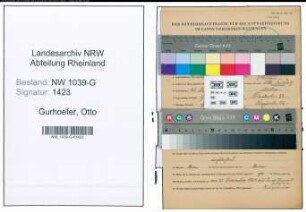 Entnazifizierung Otto Gurhoefer , geb. 29.09.1886 ()