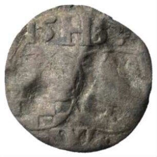 Fundmünze, 3 Heller, 1531 - 1537