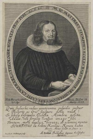 Bildnis des Io. Matthaeus Stumpfius