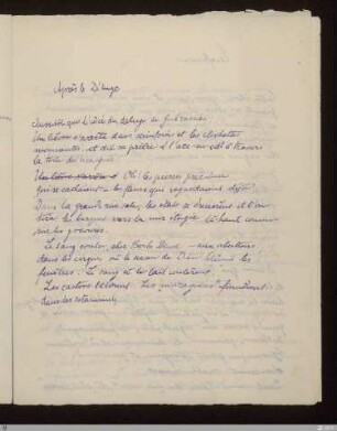 Après le Déluge / Arthur Rimbaud