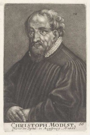 Bildnis des Christoph Modist