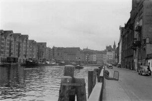 Kaliningrader Hafen : Speicherviertel im Hafen von Kaliningrad.