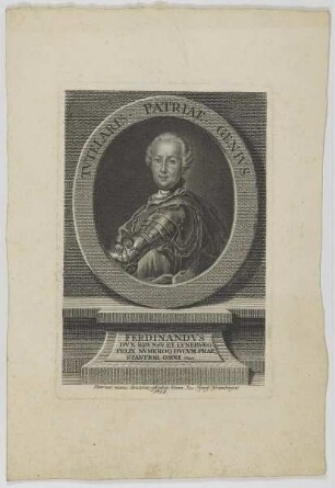 Bildnis des Ferdinandvs von Braunschweig