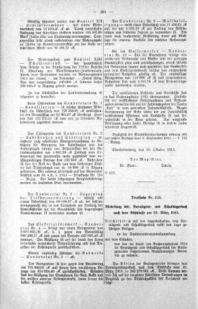 No. 15. (152-161) (152,153), 03. November 1915