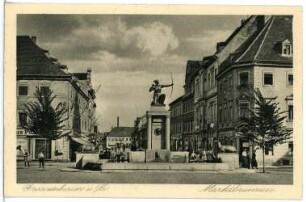 Großenhain. Marktbrunnen