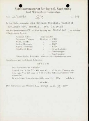Kränkel, Gebhard