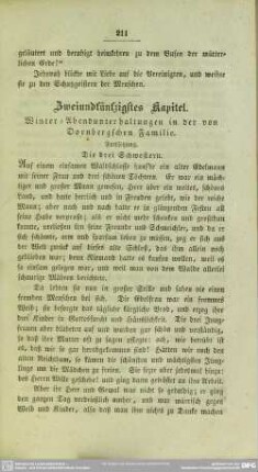 Zweiundfünfzigstes Kapitel. Winter-Abendunterhaltungen in der von Dornbergschen Familie