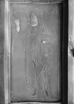 Bronzetür XII, rechter Flügel, 3. Reihe: Ezechiel