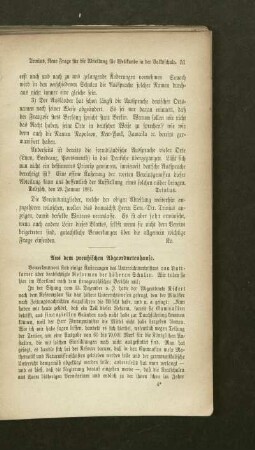 Aus dem preußischen Abgeordnetenhause