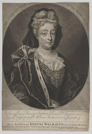Bildnis der Princeps Sophia, Electrix Brunsvicensis
