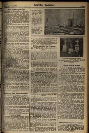 Zweite Ausgabe vom Donnerstag, den 30. Januar 1930.