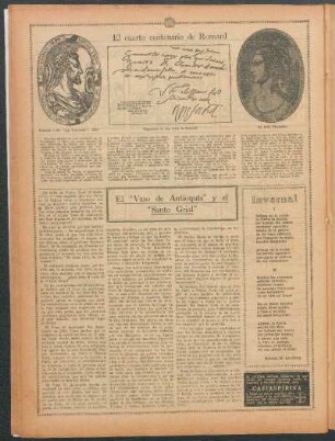 El "Vaso de Antioquía" y el "Santo Grial"