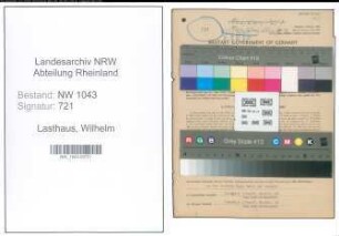 Entnazifizierung Wilhelm Lasthaus , geb. 06.05.1888 (Arbeiter)