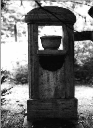 Grabstein 122 (Index: 99618500) Maße HxBxT: 164x73x28 cm: Grabstein 122