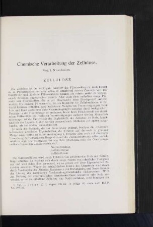 Zellulose