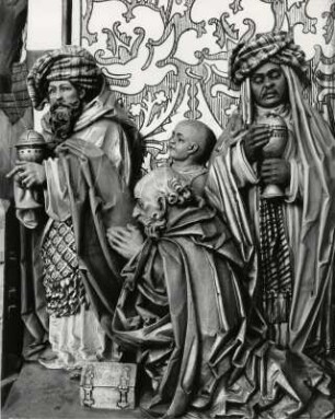 Die heiligen Drei Könige von Jörg Lederer in der Pfarrkirche von Serfaus
