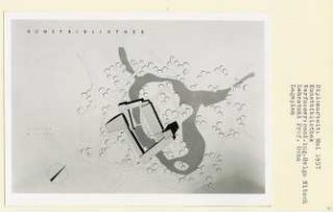 Kunstbibliothek, Berlin-Tiergarten (Diplomarbeit bei Karl Wilhelm Ochs): Lageplan 1:500