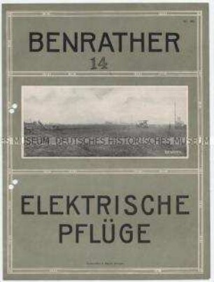 Benrather Elektrische Pflüge