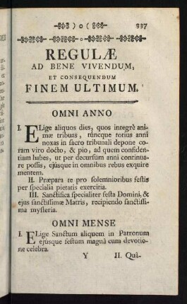 337-347, Regulae ad Bene Vivendum, et Consequendum Finem Ultimum.