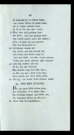 30. Von Den Pfaffen.