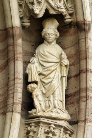 Evangelische Pfarrkirche Sankt Martin — Figur