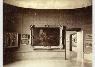 Blick in die Ausstellung der Nationalgalerie, 1. Kabinett