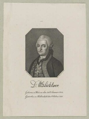 Bildnis des Magnus Gottfried Lichtwer
