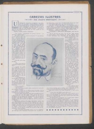 Cabezas ilustres - Don Jacinto Benavente