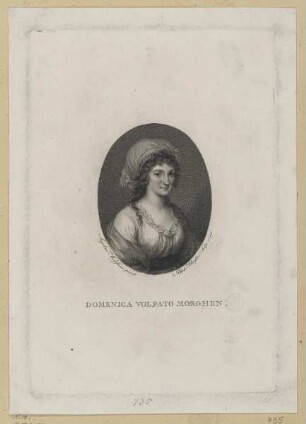 Bildnis der Domenica Volpato Morghen