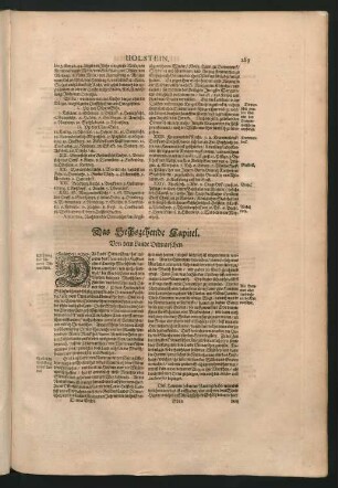 Das Sechszehende Capitel. Von dem Lande Ditmarschen.