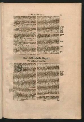 Das Sechszehende Capitel. Von dem Lande Ditmarschen.
