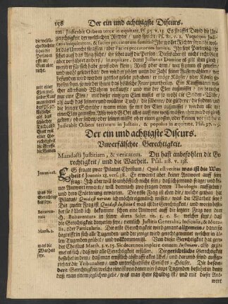 Der ein und achtzigste Discurs - Neuntzigster Discurs