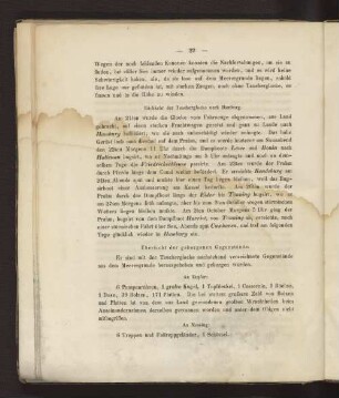 Übersicht der geborgenen Gegenstände