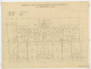 Wohnhaus Roscherstraße 16, Berlin-Charlottenburg: Grundriss 2. Obergeschoss 1:50