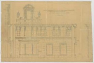 Thiersch, Friedrich von; München, Türkenstr.; Haus Neresheimer - Schnitt