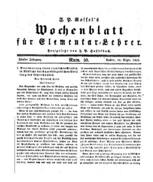 Beantwortung eines traulichen Briefes, in Rücksicht der staatsbürgerlichen Stellung des Lehrerstandes : Fortsetzung