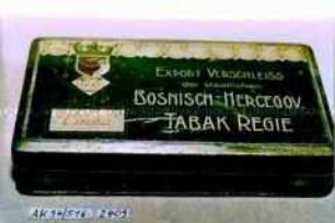 Blechdose für 50 CIGARETTEN "Vinka" BOSNISCH-HERCEGOV. TABAK REGIE