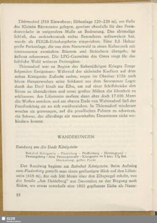 Wanderungen