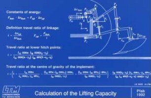 Calculation of the Lifting Capacity