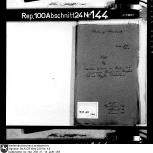 Obedienzen des Regul-Benefizien- und emsländischen Registers